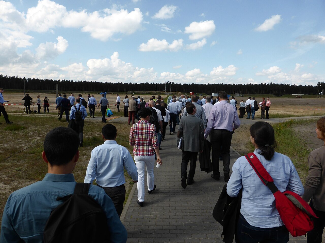 14. BAM-PTB-Kolloquiums 2016, Vorführungen auf dem Testgelände Technische Sicherheit - BAM TTS in Horstwalde